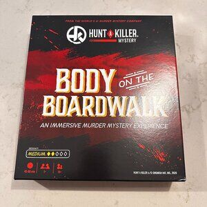 Hunt A Killer Gam  Body On The Boardwalk Used Murder Mystery